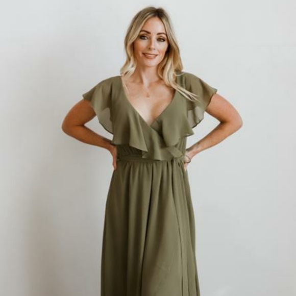 Katya Ruffle Maxi Dress - Picture 11 of 12